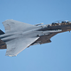 An F-15E Strike Eagle assigned to Mountain Home Air Force Base, Idaho flies during a Red Flag 15-3 sortie at Nellis Air Force Base, Nevada in 2015 (US Air Force)